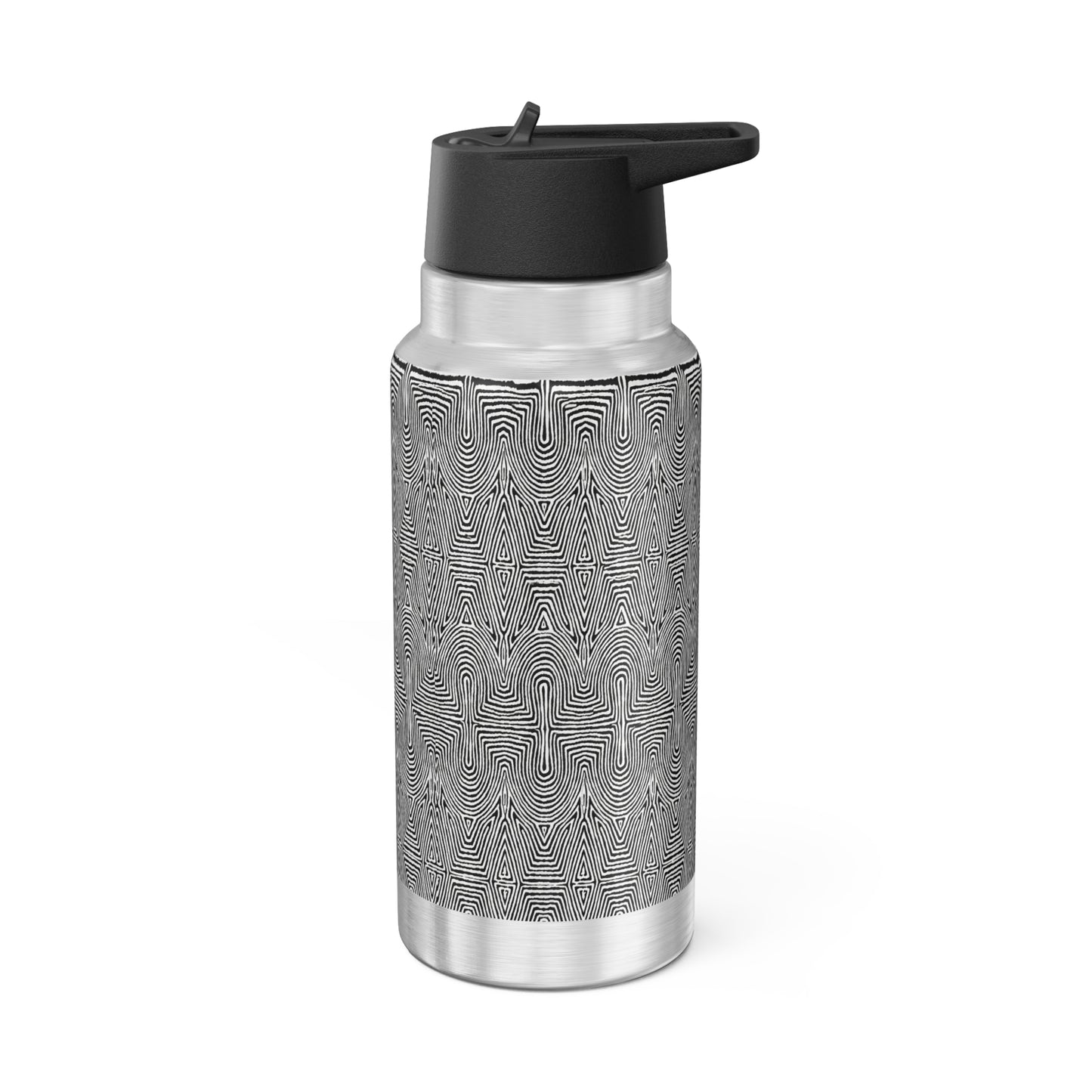 Gator 32oz Insulated Tumbler — Textured Alligator-Scale Stainless Water Bottle
