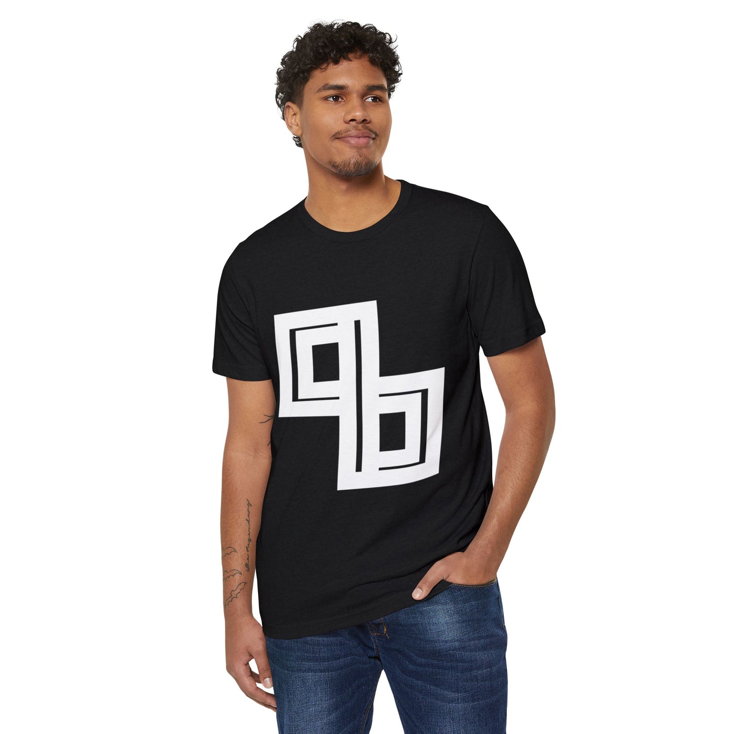 Recycled Organic T-Shirt with symbol