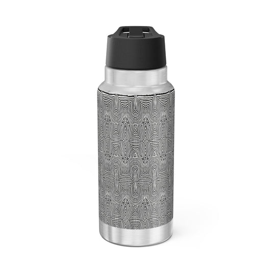 Gator 32oz Insulated Tumbler — Textured Alligator-Scale Stainless Water Bottle