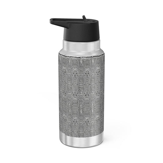 Gator 32oz Insulated Tumbler — Textured Alligator-Scale Stainless Water Bottle