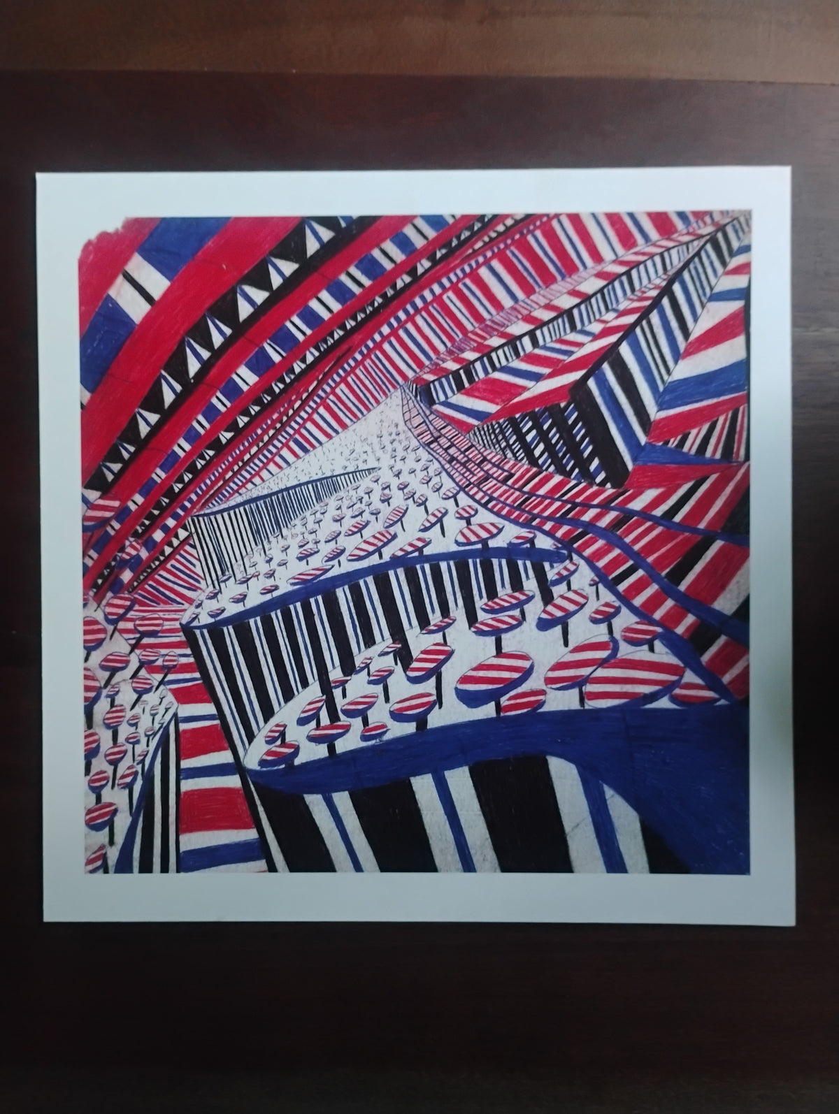 Red, White and Blue Landscape — Three-Print Set